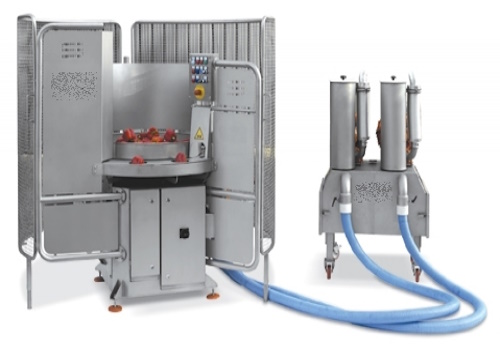 Mașina de scos cotorul și tăiat ardei gras